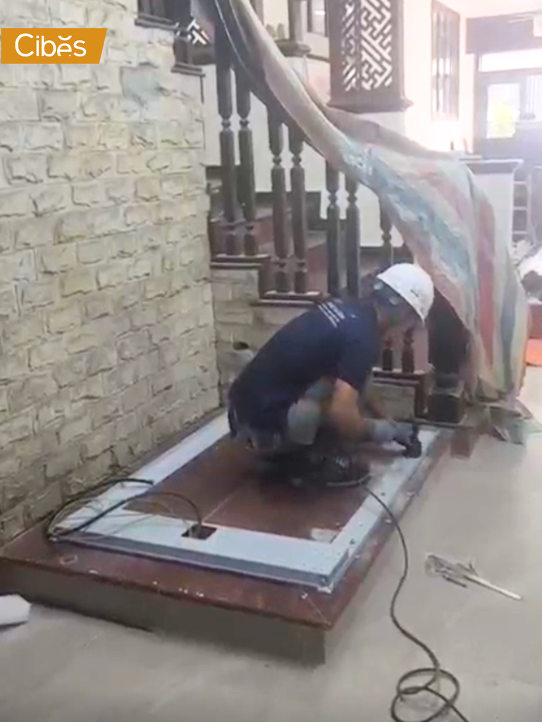 hiện trạng vướng hầm nước